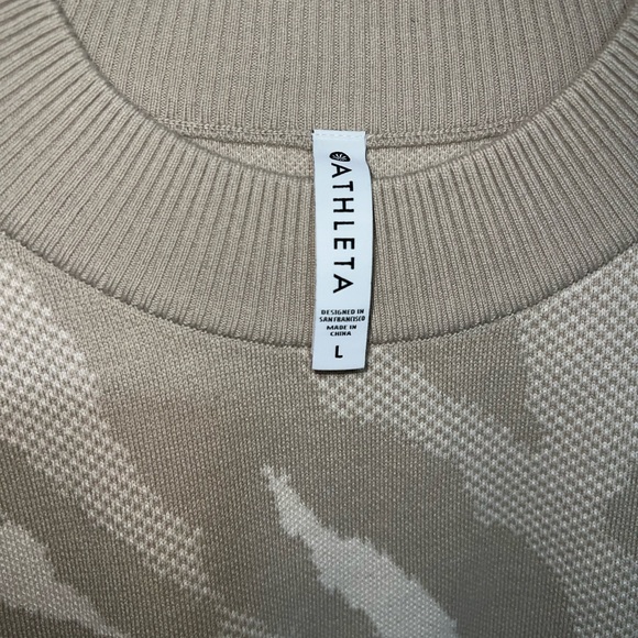 Athleta ivory Jacquard Sweater - Picture 2 of 4